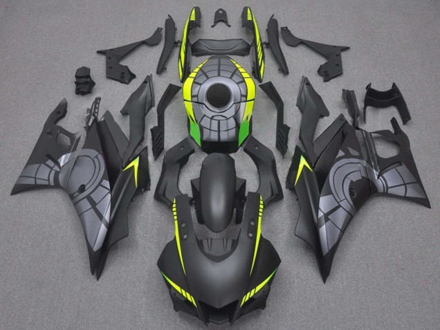 Descuento Carenados Moto Yamaha YZF R3/R25 2019-2021 - Amarillo Gris Negro Mate
