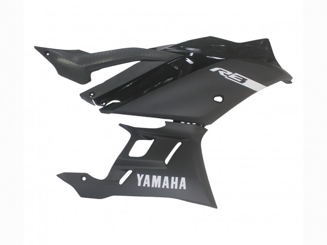 Descuento Carenados Moto Yamaha YZF R3/R25 2019-2021 - Negro Mate Plata
