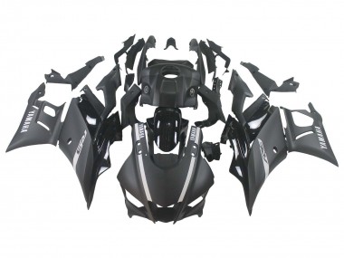 Descuento Carenados Moto Yamaha YZF R3/R25 2019-2021 - Negro Mate Plata