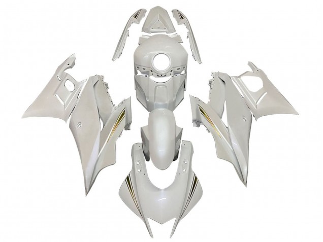 Descuento Carenados Moto Yamaha YZF R3/R25 2019-2021 - Blanco Oro