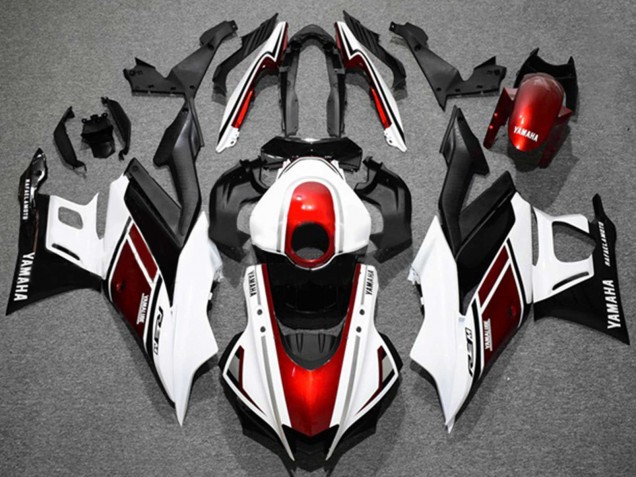 Descuento Carenados Moto Yamaha YZF R3/R25 2019-2021 - Blanco Rojo Negro