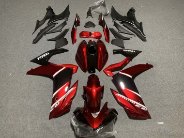 Descuento Carenados Moto Yamaha YZF R3/R25 2019-2021 - Rojo Blanco Negro Brillante