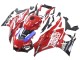 Descuento Carenados Moto Yamaha YZF R3/R25 2019-2021 - Rojo Púrpura Negro Valsir Lenovo