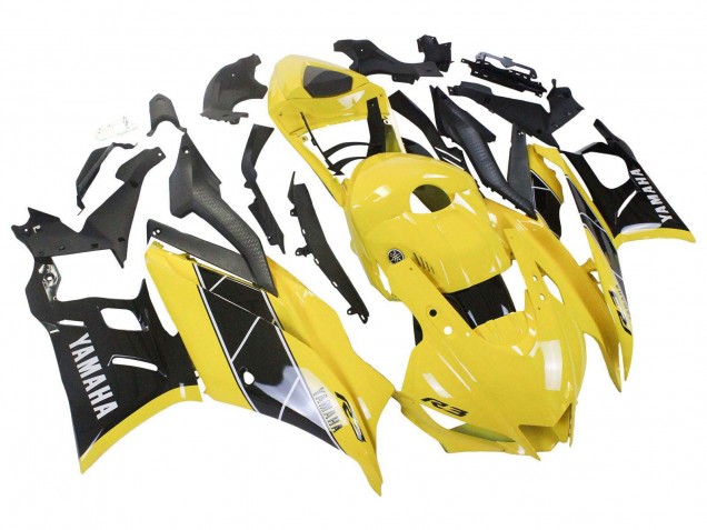 Descuento Carenados Moto Yamaha YZF R3/R25 2019-2021 - Amarillo Negro