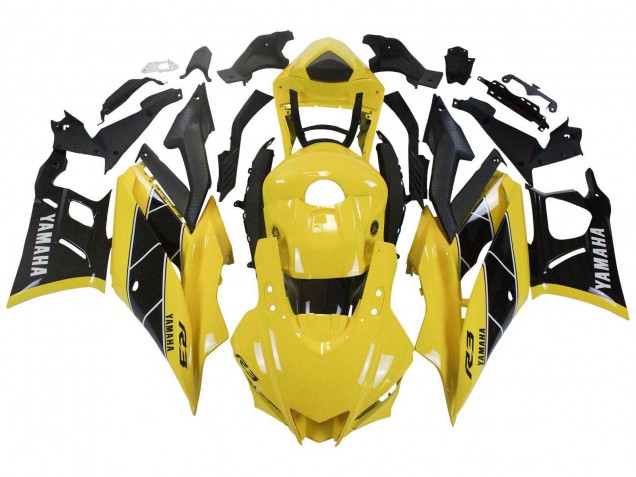 Descuento Carenados Moto Yamaha YZF R3/R25 2019-2021 - Amarillo Negro