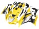 Descuento Carenados Moto Yamaha YZF R3/R25 2019-2021 - Amarillo Blanco Negro Raya