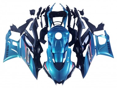 Descuento Carenado Moto Yamaha YZF R3/R25 2022-2024 - Azul Blanco Rojo Negro