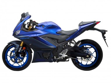 Descuento Carenado Moto Yamaha YZF R3/R25 2022-2024 - Azul Negro Mate