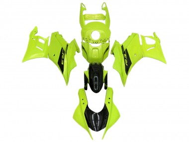 Descuento Carenados Moto Yamaha YZF R3/R25 2022-2024 - Neon Verde Negro Brillante