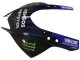 Descuento Carenados Moto Yamaha YZF R3/R25 2022-2024 - Azul Verde Negro Monstruo Yamalube ENEOS
