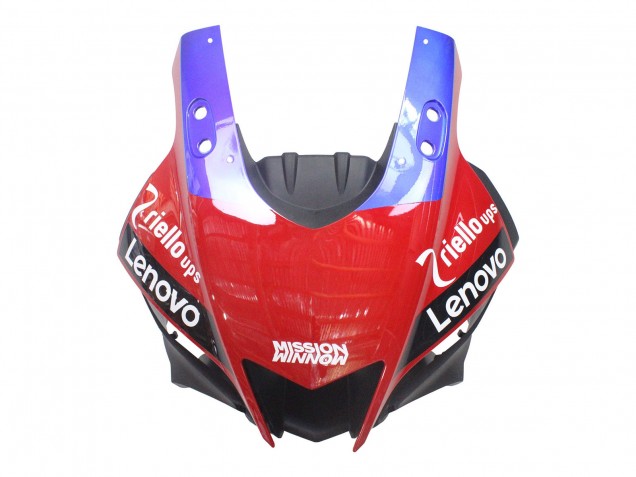 Descuento Carenados Moto Yamaha YZF R3/R25 2022-2024 - Rojo Azul Negro Lenovo Valsir