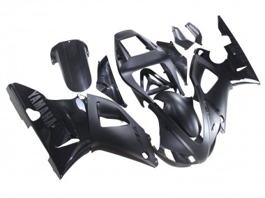 Descuento Carenados Moto Yamaha YZF 1000 R1 1998-1999 - Negro Mate Negro Brillante