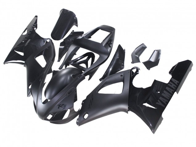 Descuento Carenados Moto Yamaha YZF 1000 R1 1998-1999 - Negro Mate Negro Brillante