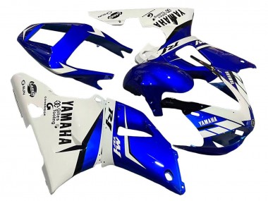 Descuento Carenados Moto Yamaha YZF 1000 R1 1998-1999 - Blanco Azul Negro