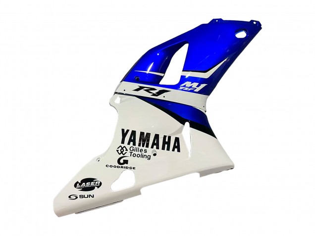 Descuento Carenados Moto Yamaha YZF 1000 R1 1998-1999 - Blanco Azul Negro