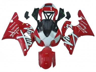 Descuento Carenados Moto Yamaha YZF 1000 R1 1998-1999 - Rojo Blanco Negro Dunlop