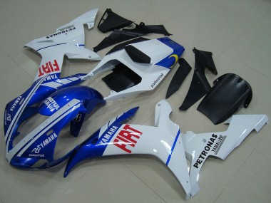 Descuento Carenados Moto Yamaha YZF R1 2002-2003 - Blanco Azul Rojo Fiat