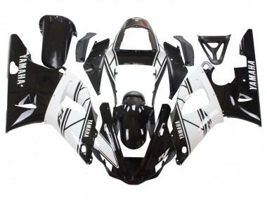 Descuento Carenados Moto Yamaha YZF 1000 R1 2000-2001 - Blanco Negro