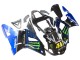 Descuento Carenados Moto Yamaha YZF 1000 R1 2000-2001 - Azul Negro Verde Monstruo Yamalube ENEOS 46