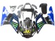 Descuento Carenados Moto Yamaha YZF 1000 R1 2000-2001 - Azul Negro Verde Monstruo Yamalube ENEOS 46