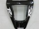 Descuento Carenados Moto Yamaha YZF 1000 R1 2000-2001 - Negro Brillante Blanco Calcomanía