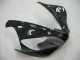 Descuento Carenados Moto Yamaha YZF 1000 R1 2000-2001 - Negro Brillante Blanco Calcomanía