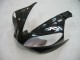 Descuento Carenados Moto Yamaha YZF 1000 R1 2000-2001 - Negro Brillante Blanco Calcomanía