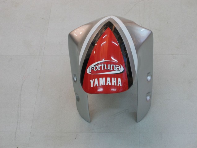Descuento Carenados Moto Yamaha YZF 1000 R1 2000-2001 - Plata Rojo Fortuna Motul