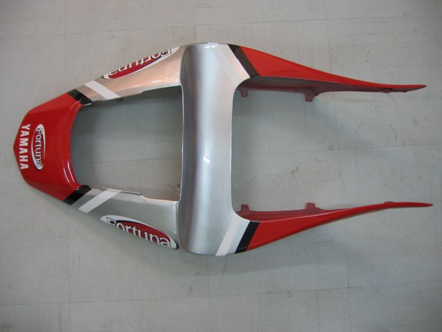 Descuento Carenados Moto Yamaha YZF 1000 R1 2000-2001 - Plata Rojo Fortuna Motul