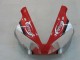Descuento Carenados Moto Yamaha YZF 1000 R1 2000-2001 - Plata Rojo Fortuna Motul