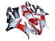 Descuento Carenados Moto Yamaha YZF 1000 R1 2002-2003 - Blanco Rojo Negro Petronas