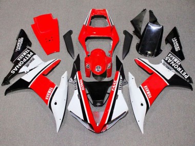 Descuento Carenados Moto Yamaha YZF 1000 R1 2002-2003 - Blanco Rojo Negro Yamalube Petronas