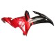 Descuento Carenados Moto Yamaha YZF 1000 R1 2002-2003 - Negro Brillante Rojo Llama