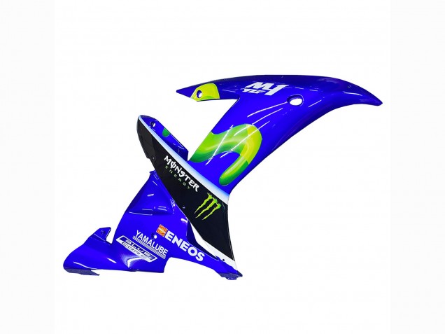 Descuento Carenados Moto Yamaha YZF 1000 R1 2002-2003 - Azul Negro Verde MoviStar ENEOS Monstruo
