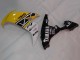 Descuento Carenados Moto Yamaha YZF 1000 R1 2004-2006 - Amarillo Blanco Negro Brillante