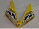 Descuento Carenados Moto Yamaha YZF 1000 R1 2004-2006 - Amarillo Blanco Negro Brillante