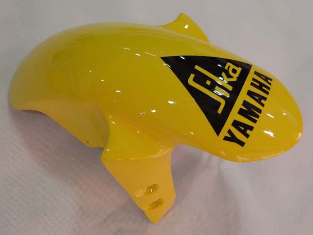 Descuento Carenados Moto Yamaha YZF 1000 R1 2004-2006 - Amarillo Blanco Negro Brillante