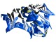 Descuento Carenados Moto Yamaha YZF 1000 R1 2004-2006 - Azul Blanco Amarillo Motul Gauloises 46