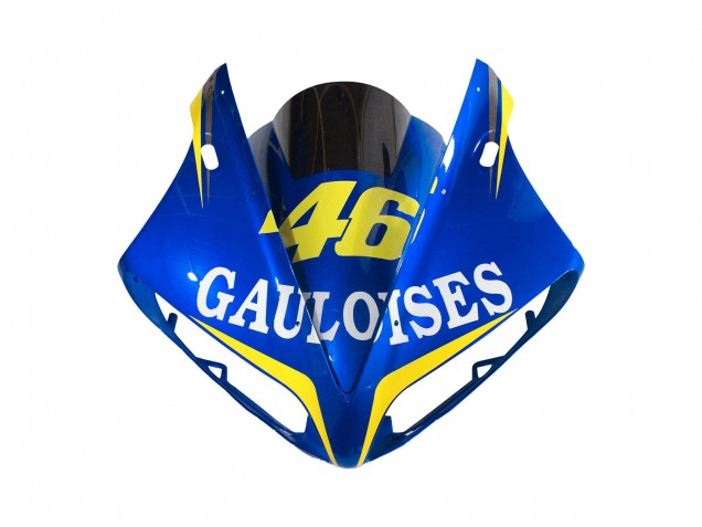 Descuento Carenados Moto Yamaha YZF 1000 R1 2004-2006 - Azul Blanco Amarillo Motul Gauloises 46