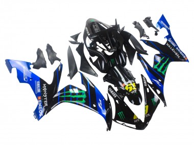 Descuento Carenados Moto Yamaha YZF 1000 R1 2004-2006 - Azul Negro Amarillo Verde Monstruo Yamalube ENEOS 69