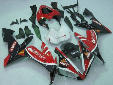 Descuento Carenados Moto Yamaha YZF 1000 R1 2004-2006 - Rojo Blanco Negro Verde Volvo Jika Fimer Santander