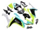 Descuento Carenados Moto Yamaha YZF 1000 R1 2007-2008 - Azul Claro Verde Lima Negro