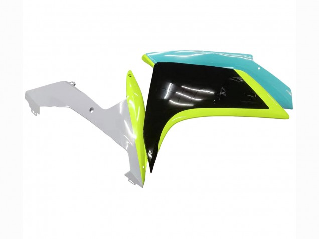 Descuento Carenados Moto Yamaha YZF 1000 R1 2007-2008 - Azul Claro Verde Lima Negro