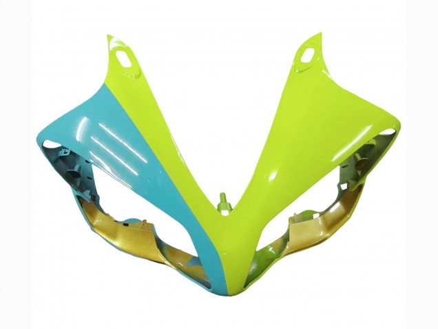 Descuento Carenados Moto Yamaha YZF 1000 R1 2007-2008 - Azul Claro Verde Lima Negro