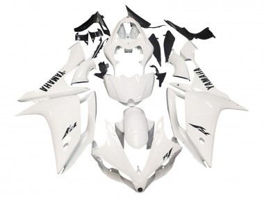 Descuento Carenados Moto Yamaha YZF 1000 R1 2007-2008 - Blanco Negro
