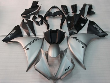 Descuento Carenado Moto Yamaha YZF 1000 R1 2009-2011 - Plata Negro