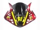 Descuento Carenados Moto Yamaha YZF 1000 R1 2009-2011 - Rojo Amarillo Negro Tiburón 46