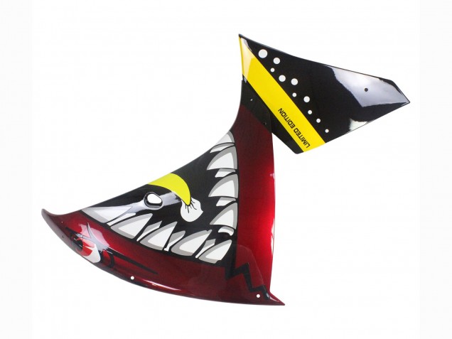 Descuento Carenados Moto Yamaha YZF 1000 R1 2009-2011 - Rojo Amarillo Negro Tiburón 46