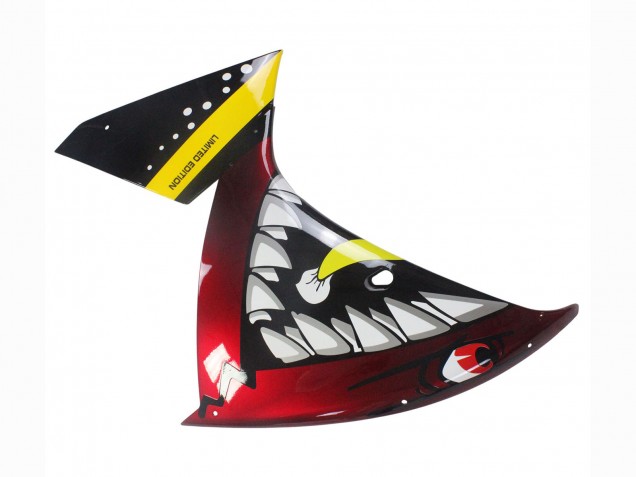 Descuento Carenados Moto Yamaha YZF 1000 R1 2009-2011 - Rojo Amarillo Negro Tiburón 46
