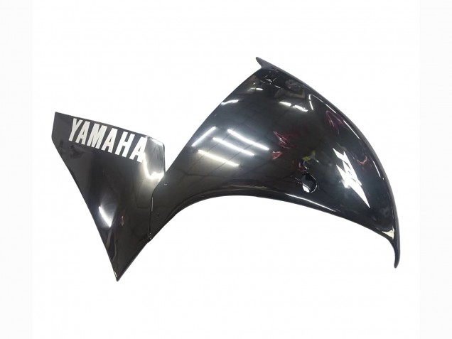 Descuento Carenados Moto Yamaha YZF 1000 R1 2009-2011 - Negro Brillante Blanco Calcomanía